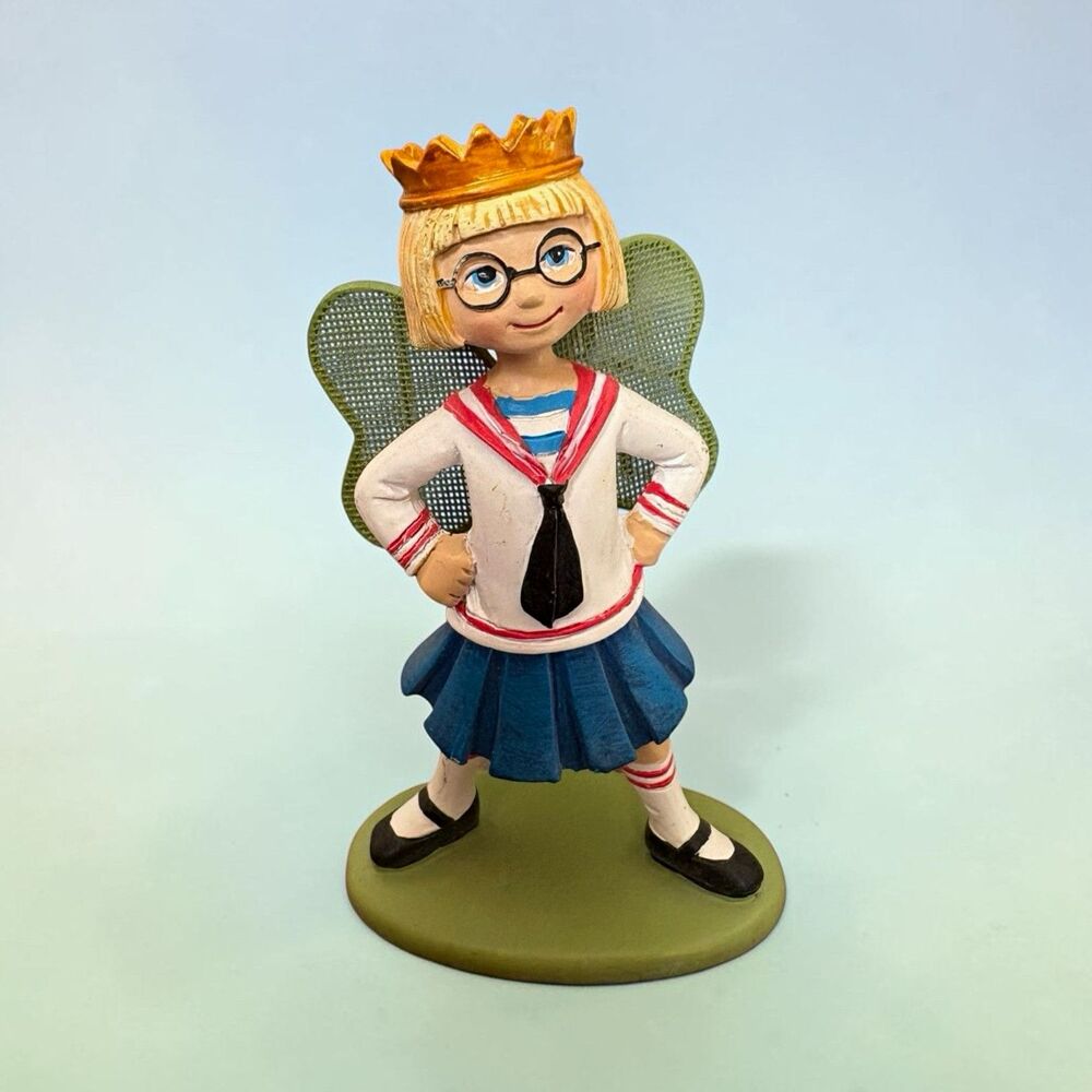 Mary Engelbreit Merriment Ann Estelle Queen of the Fairies Sailor Figurine 3.75”